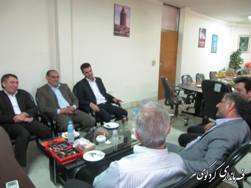 اولین نشست مشترک  انتخاباتی فرمانداران غرب استان در کردکوی