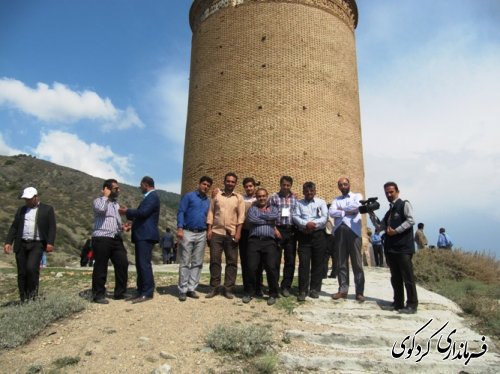 تور یک روزه رسانه و توسعه شهرستان کردکوی (گزارش تصویری)