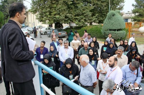تور یک روزه اصحاب رسانه و خبرنگاران در کردکوی برگزار گردید