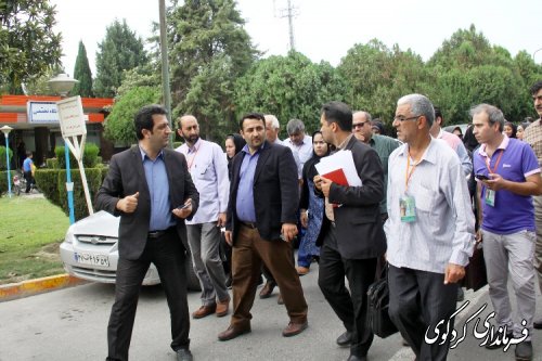 تور یک روزه اصحاب رسانه و خبرنگاران در کردکوی برگزار گردید