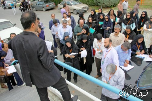 تور یک روزه اصحاب رسانه و خبرنگاران در کردکوی برگزار گردید