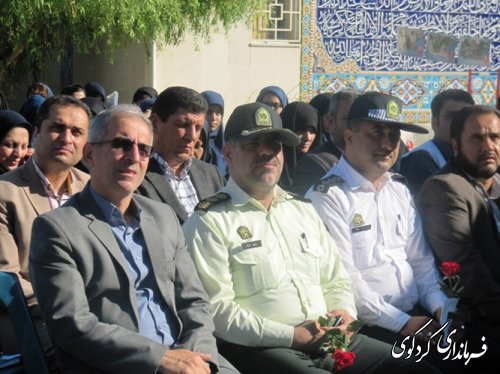 زنگ مهر در شهرستان کردکوی به صدا در آمد