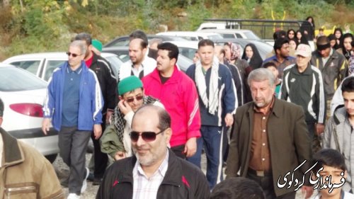 گزارش تصویری همایش بزرگ پیاده روی خانوادگی در کردکوی