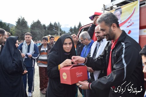 گزارش تصویری همایش بزرگ پیاده روی خانوادگی در کردکوی