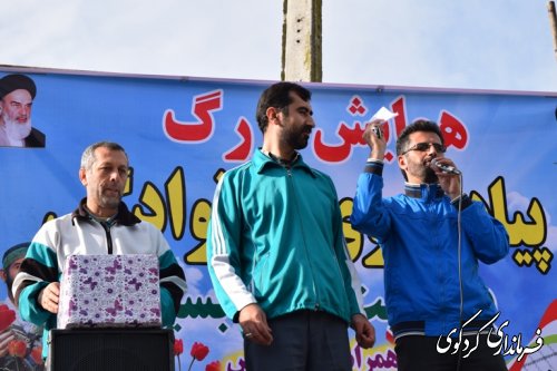 گزارش تصویری همایش بزرگ پیاده روی خانوادگی در کردکوی