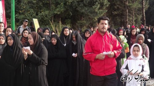 گزارش تصویری همایش بزرگ پیاده روی خانوادگی در کردکوی