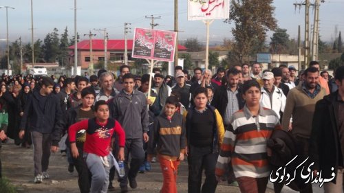 گزارش تصویری همایش بزرگ پیاده روی خانوادگی در کردکوی