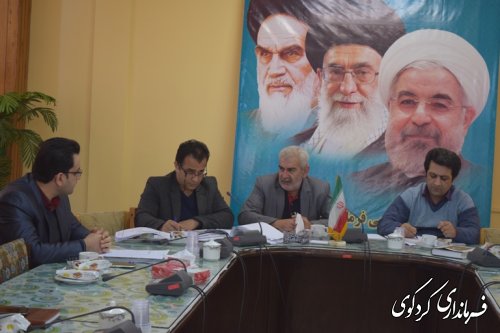 جلسه هماهنگی با بانکها جهت استمهال تسهیلات در بخش کشاورزی از حوادث طبیعی