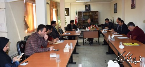 جلسه فوق العاده ستاد انتخابات شهرستان در خصوص دستور وزیرکشور مبنی برآغاز فرایند اجرایی انتخابات خبرگان رهبری