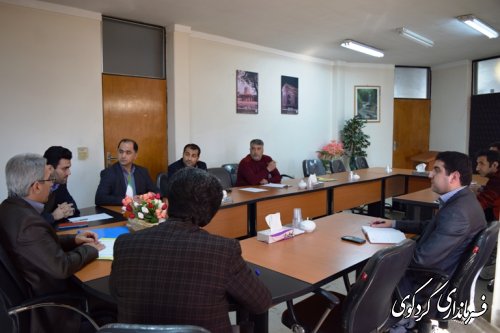 جلسه فوق العاده ستاد انتخابات شهرستان در خصوص دستور وزیرکشور مبنی برآغاز فرایند اجرایی انتخابات خبرگان رهبری