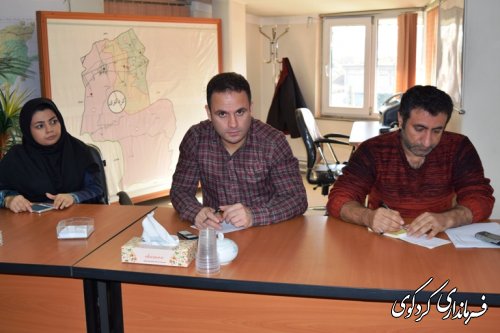 جلسه فوق العاده ستاد انتخابات شهرستان در خصوص دستور وزیرکشور مبنی برآغاز فرایند اجرایی انتخابات خبرگان رهبری