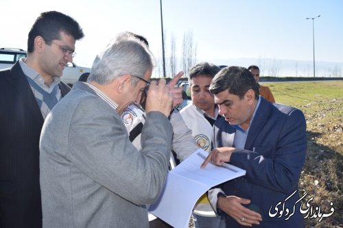مانور منطقه ای تعمیرات پیشگیرانه برق در غرب استان با حضور فرماندار