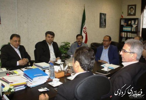 نشست مشترک روسای مراکز حوزه های انتخابیه با رییس ستاد انتخابات استان