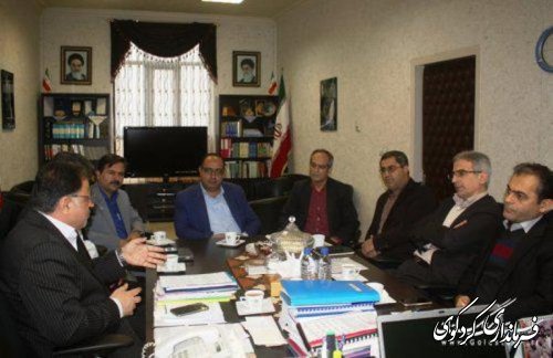 نشست مشترک روسای مراکز حوزه های انتخابیه با رییس ستاد انتخابات استان