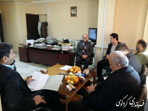  جلسه "چگونگی پیشگیری از تخلفات انتخاباتی "برگزار گردید.