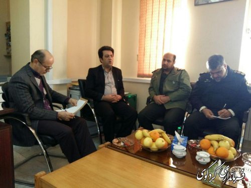  جلسه "چگونگی پیشگیری از تخلفات انتخاباتی "برگزار گردید.