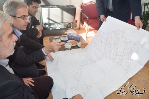 بازدید سرزده فرمانداراز  مدیریت جهاد کشاورزی کردکوی