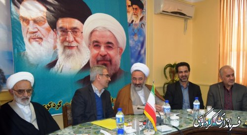 دهمین جلسه شورای اداری شهرستان برگزارشد(گزارش تصویری)