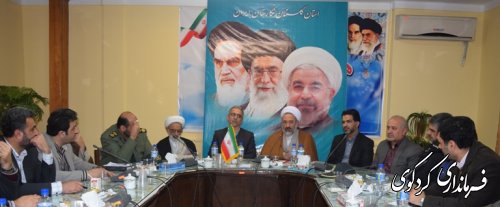 دهمین جلسه شورای اداری شهرستان برگزارشد(گزارش تصویری)