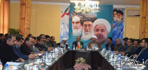 دهمین جلسه شورای اداری شهرستان برگزارشد(گزارش تصویری)