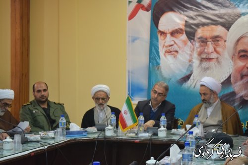 دهمین جلسه شورای اداری شهرستان برگزارشد(گزارش تصویری)