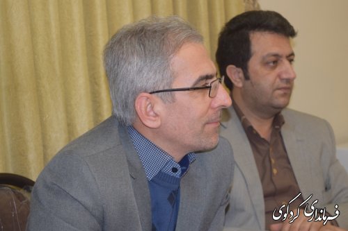 با حضور فرماندار کردکوی مسائل شعب اخذ رای  در حوزه های اصلی و فرعی شهرستانهای مرکز حوزه انتخابیه غرب استان  بررسی شد