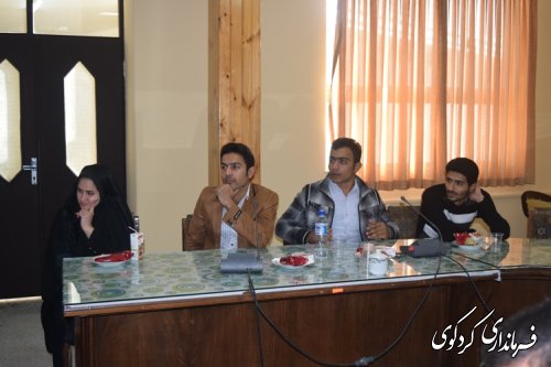 نشست صمیمی حضور حداکثری فرماندار و بخشدار با جوانان روستاهای بخش مرکزی شهرستان کردکوی