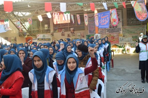 گلبانگ زنگ انقلاب در مدارس شهرستان کردکوی به صدا درآمد.