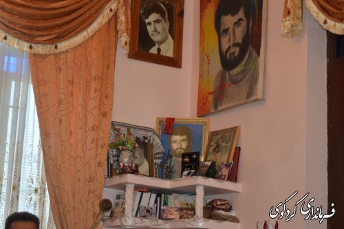 دیدار فرماندار  با خانواده های شاهد و ایثارگر