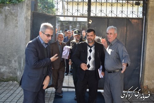 دیدار فرماندار  با خانواده های شاهد و ایثارگر