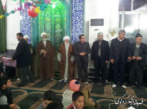 جشن پیروزی انقلاب با حضور رای اولی ها در روستای سرکلاته