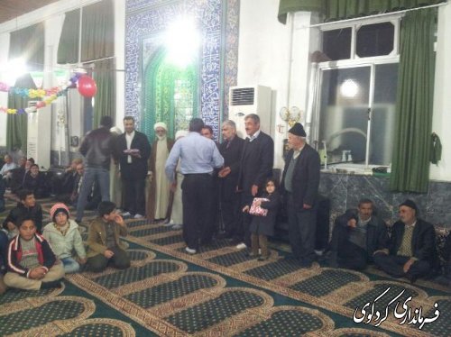 جشن پیروزی انقلاب با حضور رای اولی ها در روستای سرکلاته