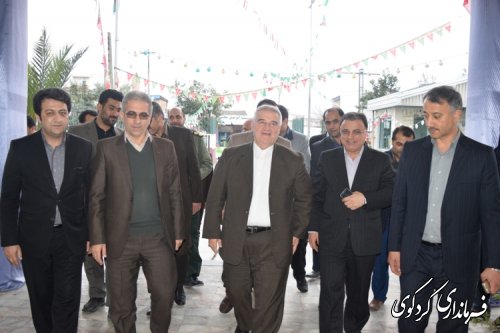 نشست گرم و صمیمی  استاندار گلستان با کارکنان و دست اندرکاران برگزاری انتخابات کردکوی