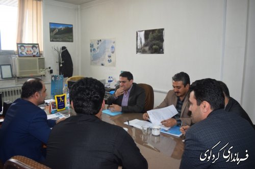 اولین نشست کمیته امور حقوقی ستاد انتخابات شهرستان کردکوی با رابطان حقوقی انتخابات گلستان