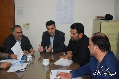 اولین نشست کمیته امور حقوقی ستاد انتخابات شهرستان کردکوی با رابطان حقوقی انتخابات گلستان