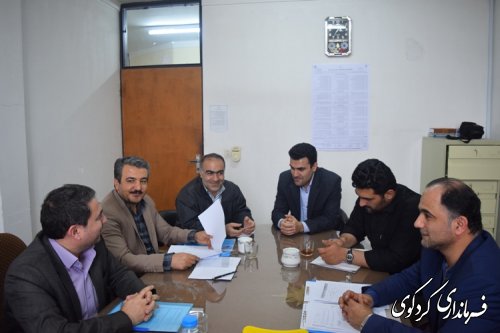 اولین نشست کمیته امور حقوقی ستاد انتخابات شهرستان کردکوی با رابطان حقوقی انتخابات گلستان