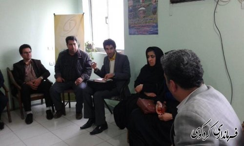 گزارش تصویری: از نشست مشترک اعضای شورای اسلامی و دهیاران بخش مرکزی با بخشدار