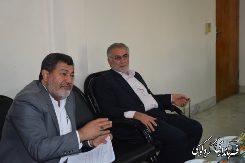 نشست مشترک هیات اجرایی با هیات نظارت برانتخابات کردکوی