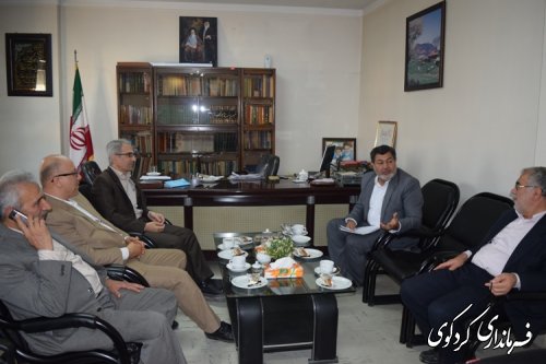 نشست مشترک هیات اجرایی با هیات نظارت برانتخابات کردکوی