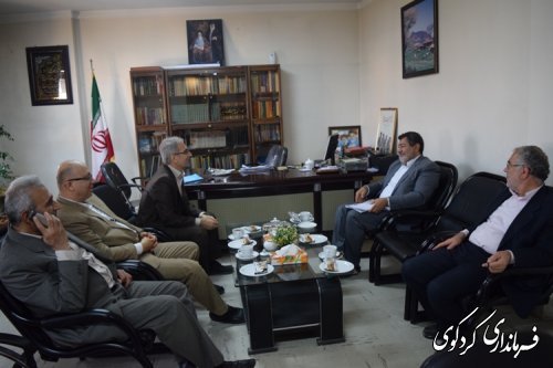 نشست مشترک هیات اجرایی با هیات نظارت برانتخابات کردکوی