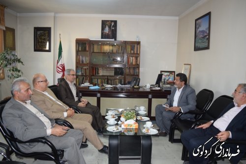 نشست مشترک هیات اجرایی با هیات نظارت برانتخابات کردکوی