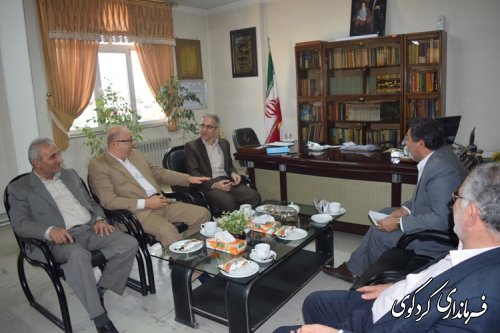 نشست مشترک هیات اجرایی با هیات نظارت برانتخابات کردکوی