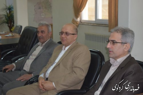نشست مشترک هیات اجرایی با هیات نظارت برانتخابات کردکوی