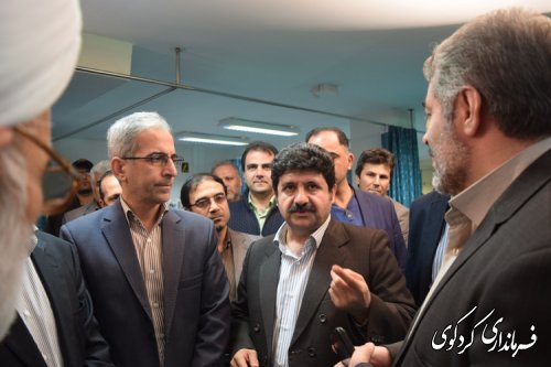 آغاز بهره برداری از 15 تخت مراقبتهای ویزه icu و ccu و nicu   در بیمارستان جراحی فوق تخصصی قلب  کردکوی