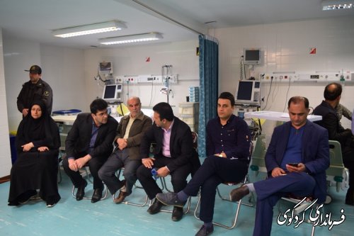 آغاز بهره برداری از 15 تخت مراقبتهای ویزه icu و ccu و nicu   در بیمارستان جراحی فوق تخصصی قلب  کردکوی
