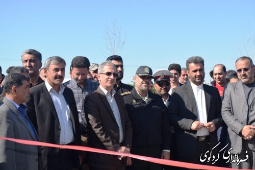 گزارش تصویری از حضور فرماندار از افتتاح کمپ نوروزی النگ
