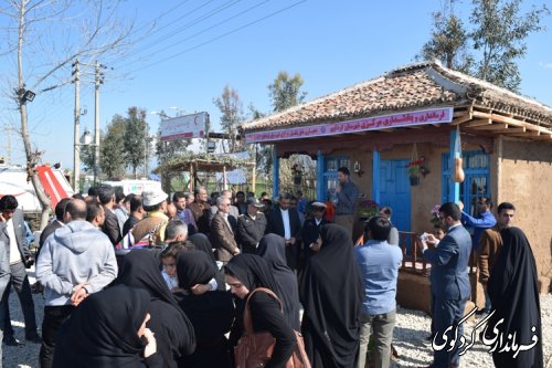 گزارش تصویری از حضور فرماندار از افتتاح کمپ نوروزی النگ