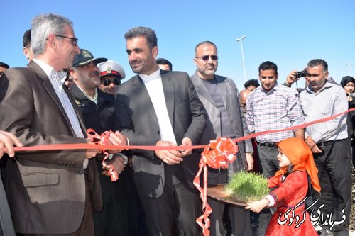 گزارش تصویری از حضور فرماندار از افتتاح کمپ نوروزی النگ