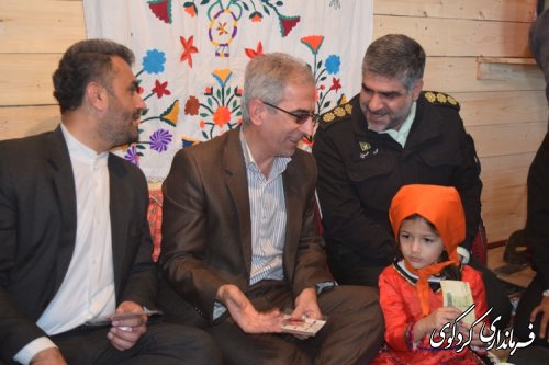 گزارش تصویری از حضور فرماندار از افتتاح کمپ نوروزی النگ