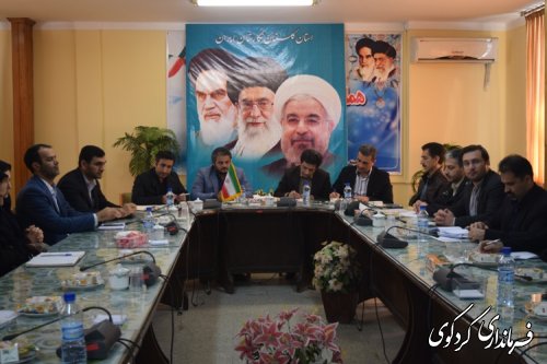 تشکیل اولین جلسه شورای هماهنگی مبارزه مواد مخدر شهرستان در سال 95